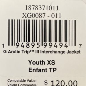 Columbia Arctic Trip III Interchange winter coat w/ detachable hood NWT